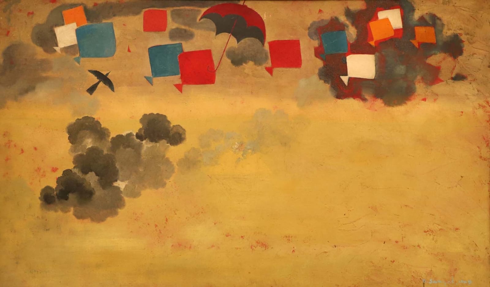 B. C. Sanyal, Untitled, 1969