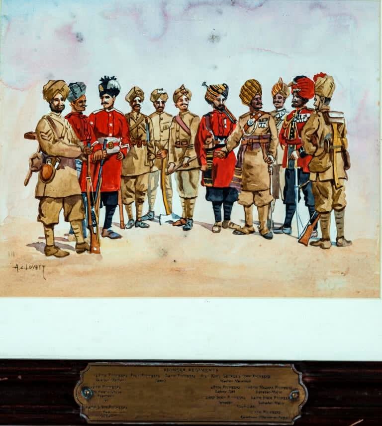 A. C. Lovett, Pioneer Regiments