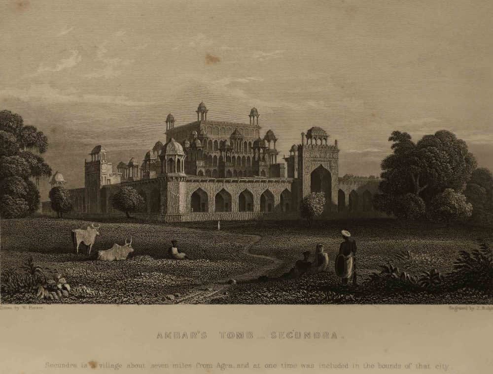 J. Rolph, Akbar's Tomb - Secundra