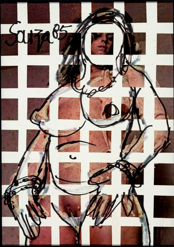 Francis Newton Souza, Untitled, 1985