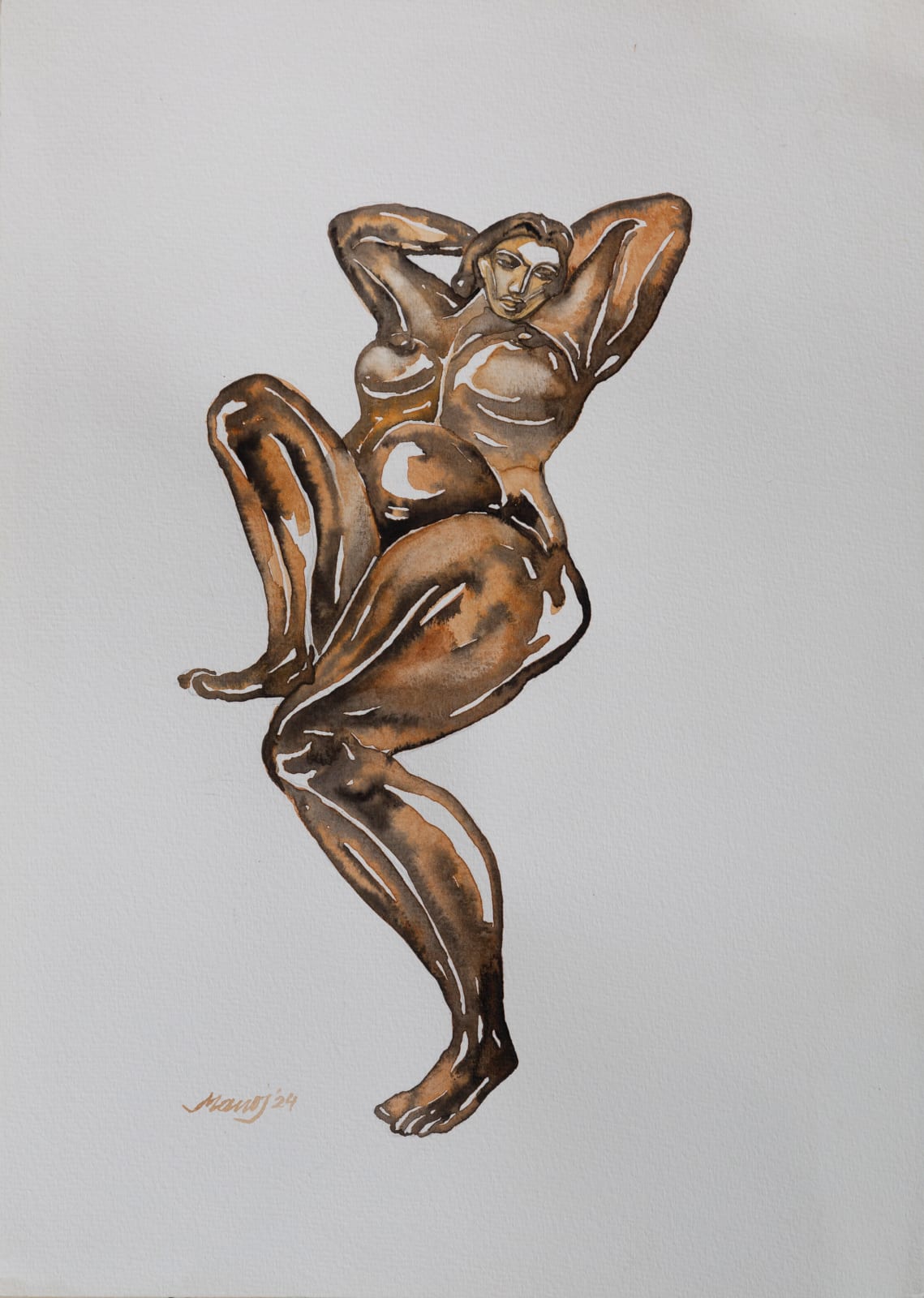 Manoj Aggarwal, Untitled - Drawing 42, 2024