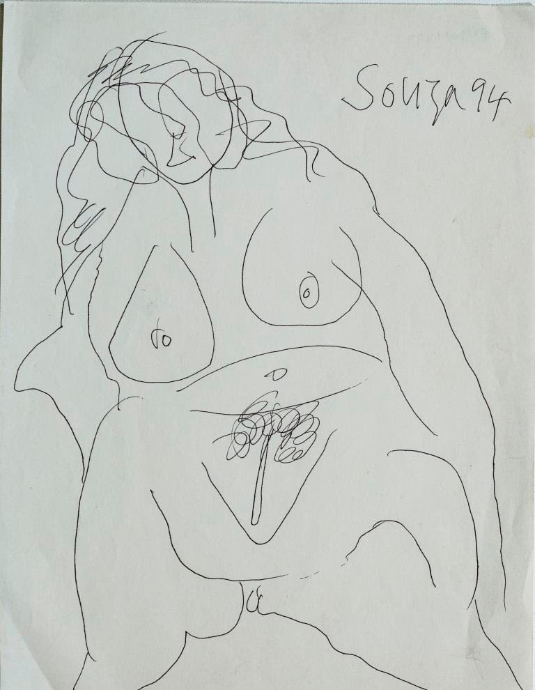 Francis Newton Souza, Untitled, 1994