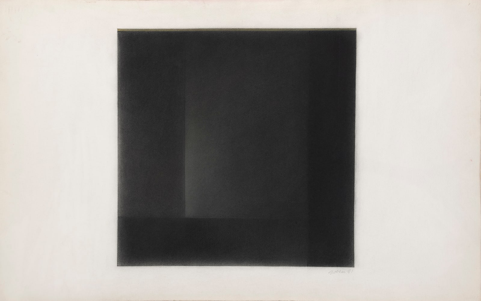Mehili Gobai, Untitled (Luminous Darkness), 1981
