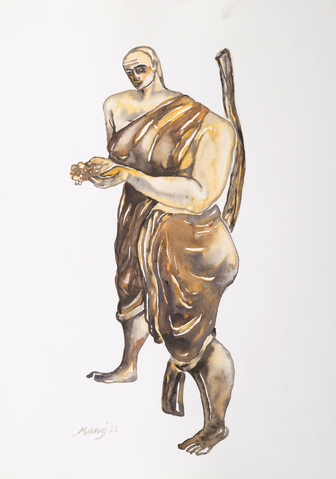 Manoj Aggarwal, Untitled - Drawing 52, 2022