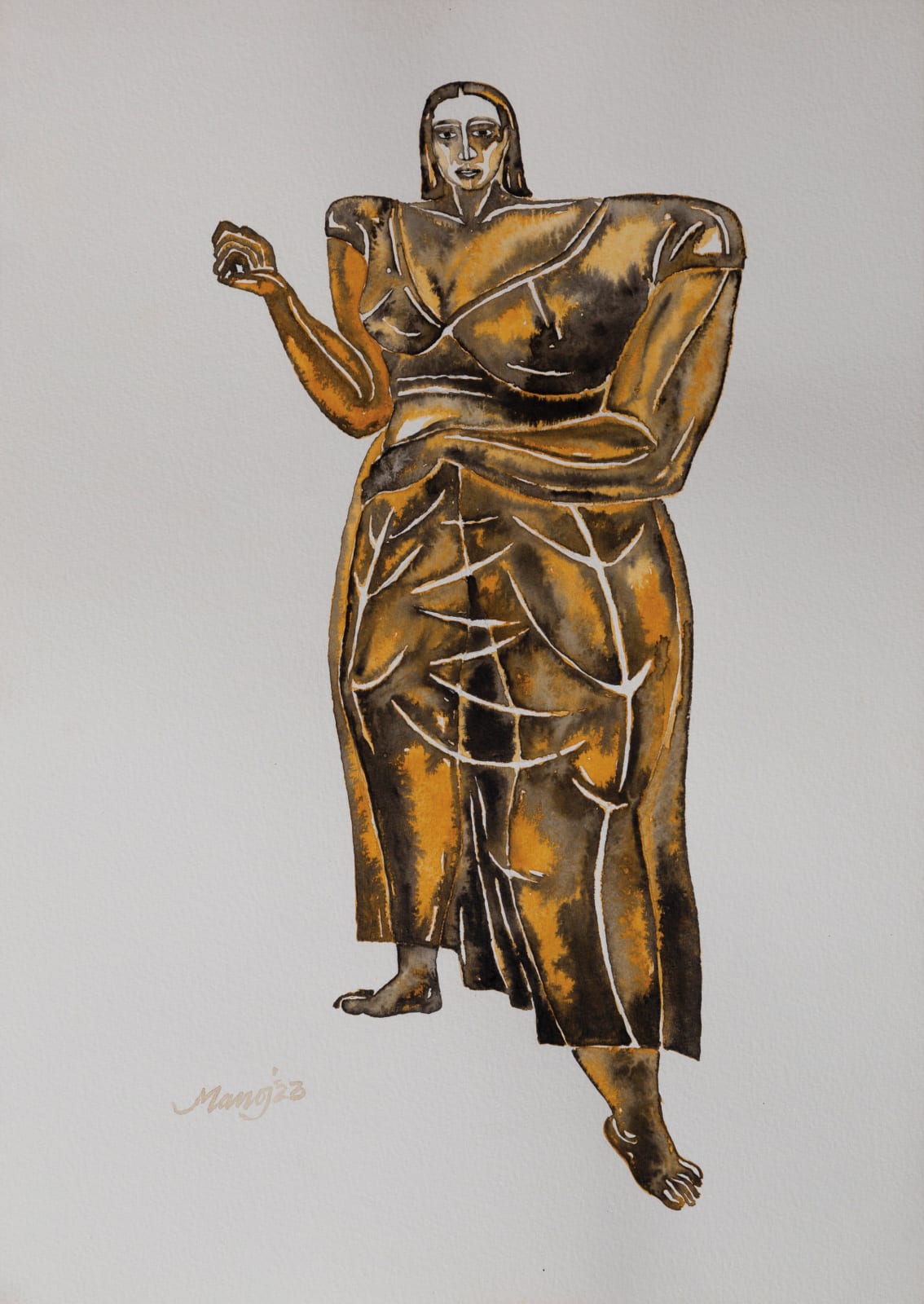 Manoj Aggarwal, Untitled - Drawing 45, 2023