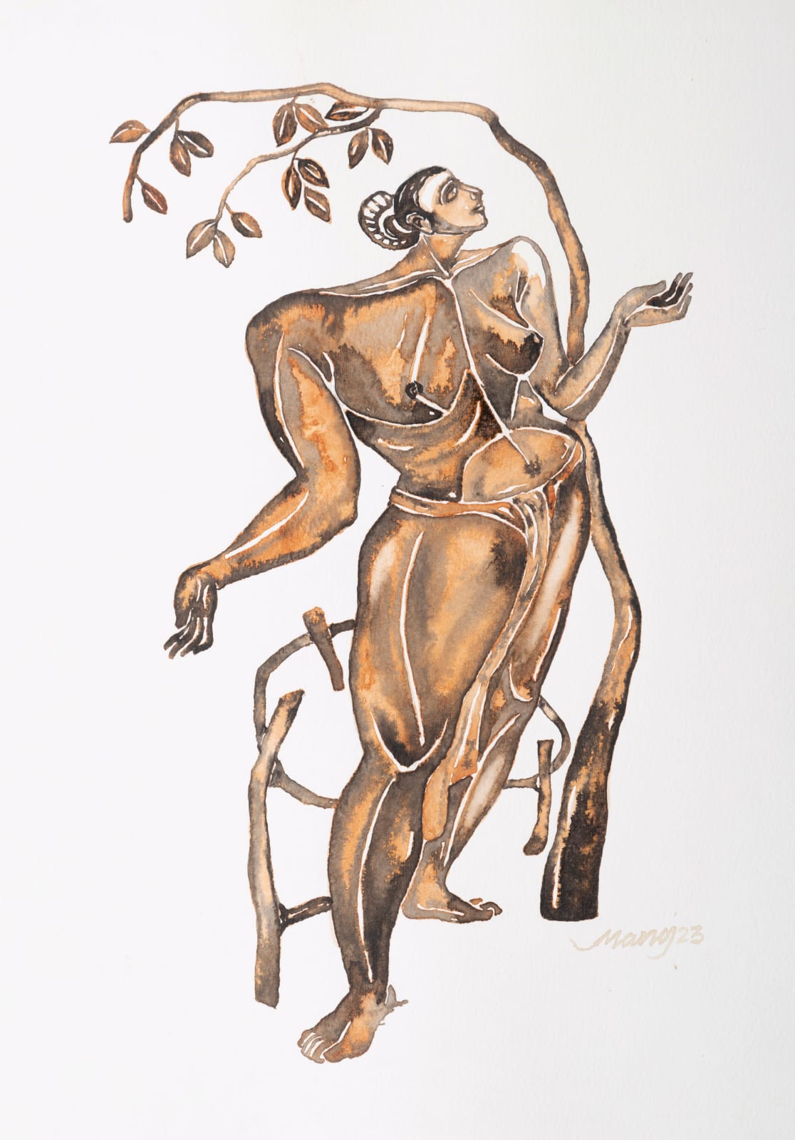 Manoj Aggarwal, Untitled - Drawing 47, 2023