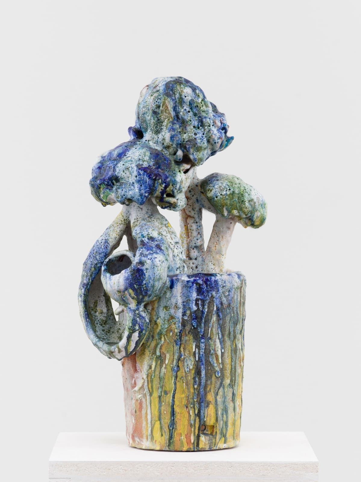 David Hicks, Clipping (Blue Blooms), 2023