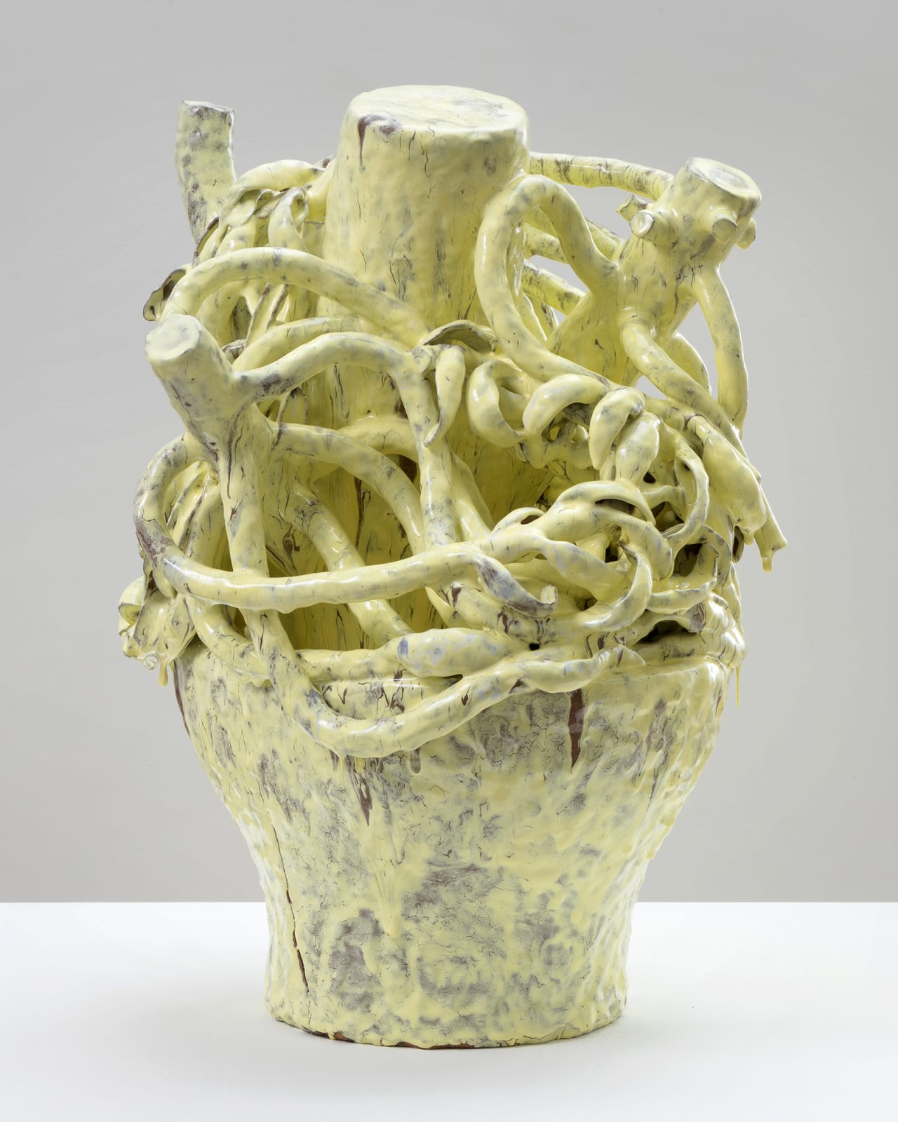 David Hicks, Clipping (lg yellow), 2020