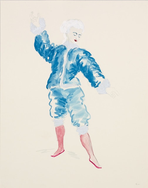 Eleanor Antin, Costume Drawing from 