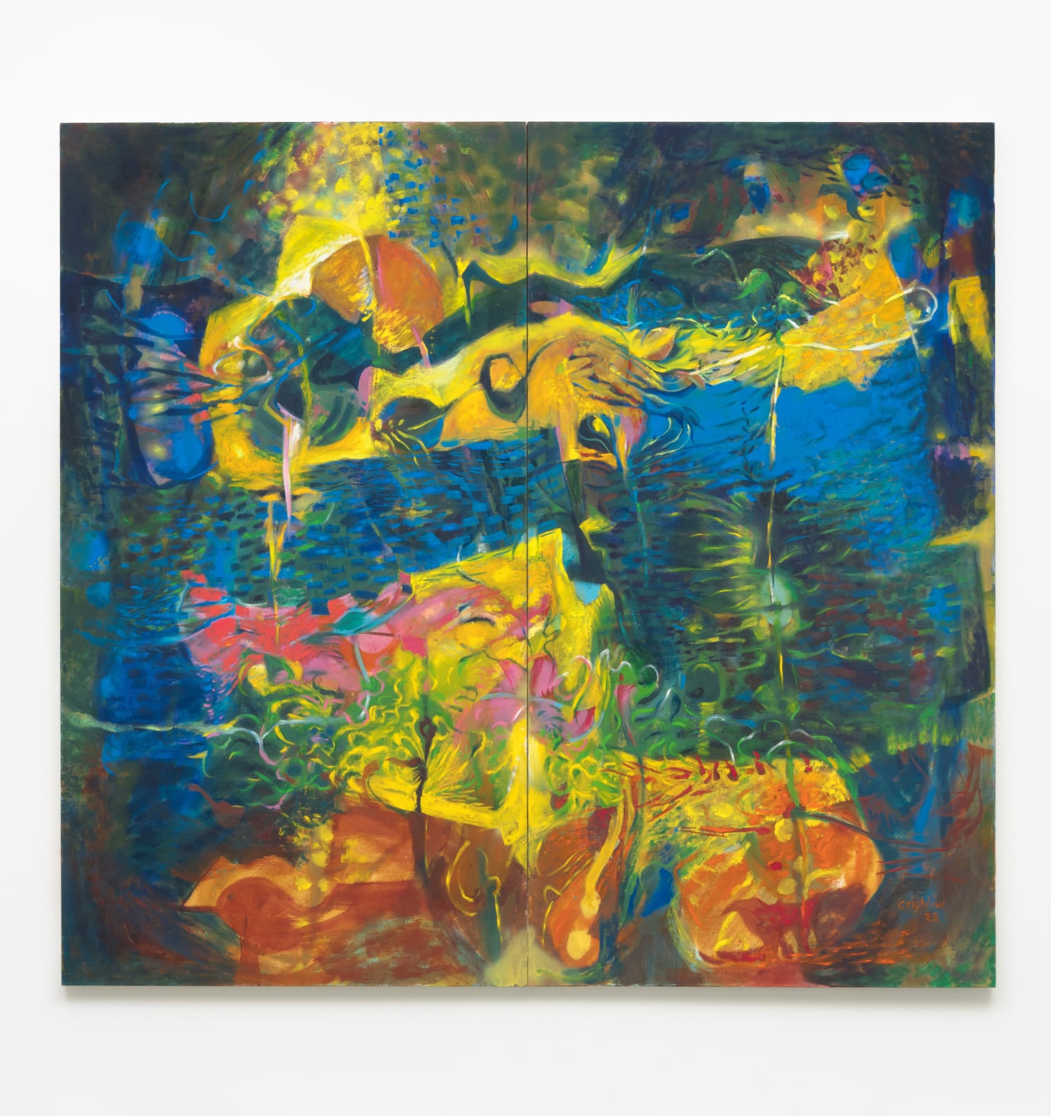 Kenwyn Crichlow, Whisper and Desire: The Place Knows My Name (#1), 2023