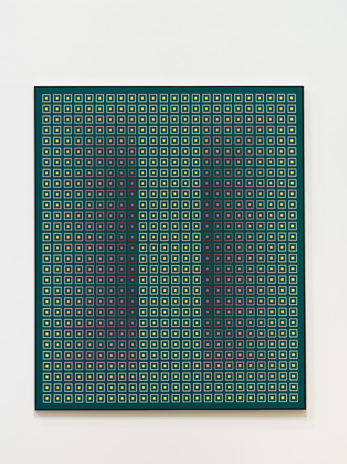 Julian Stanczak, Central Pass, 1983