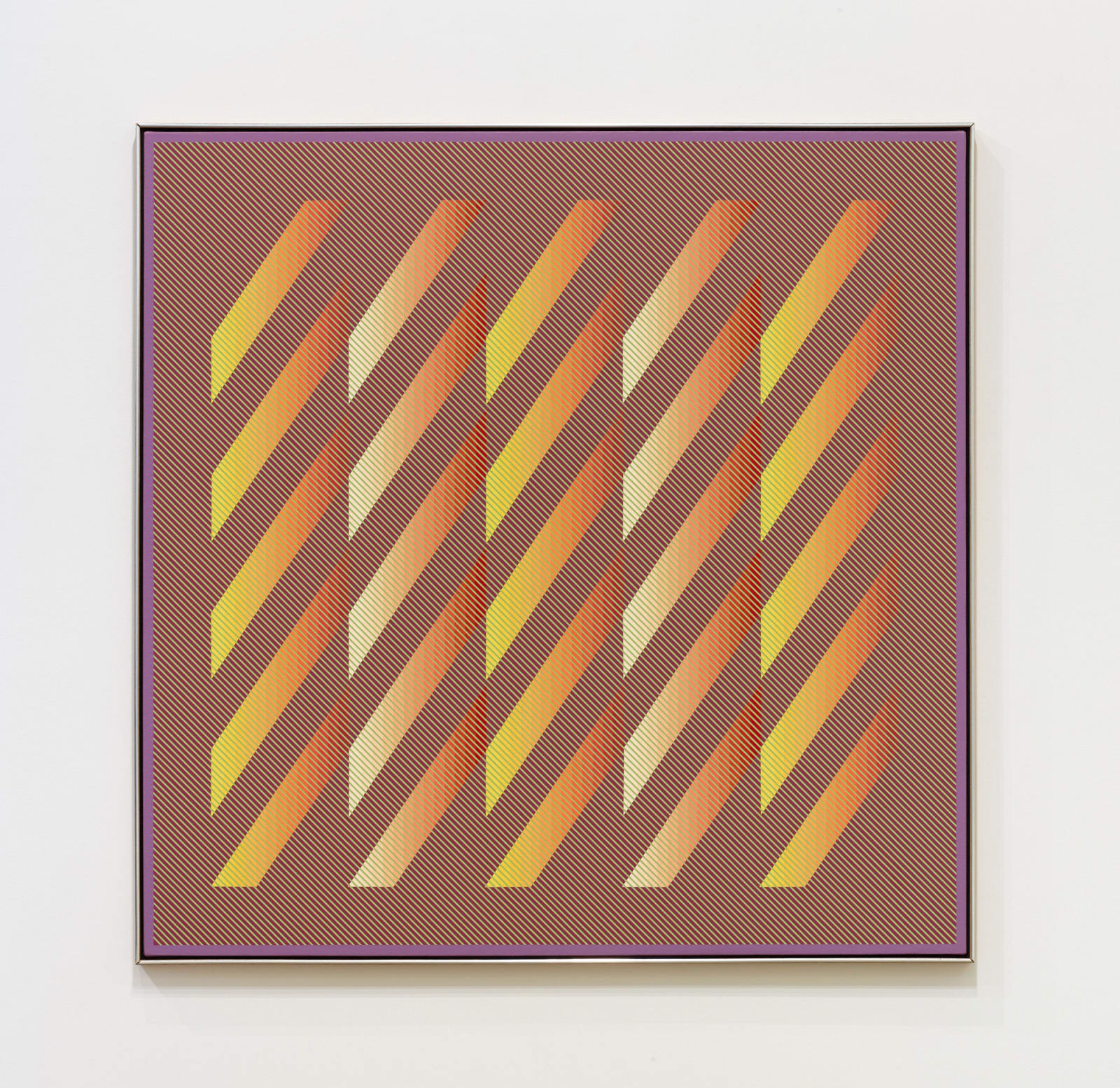 Julian Stanczak, Disaligned, 1987