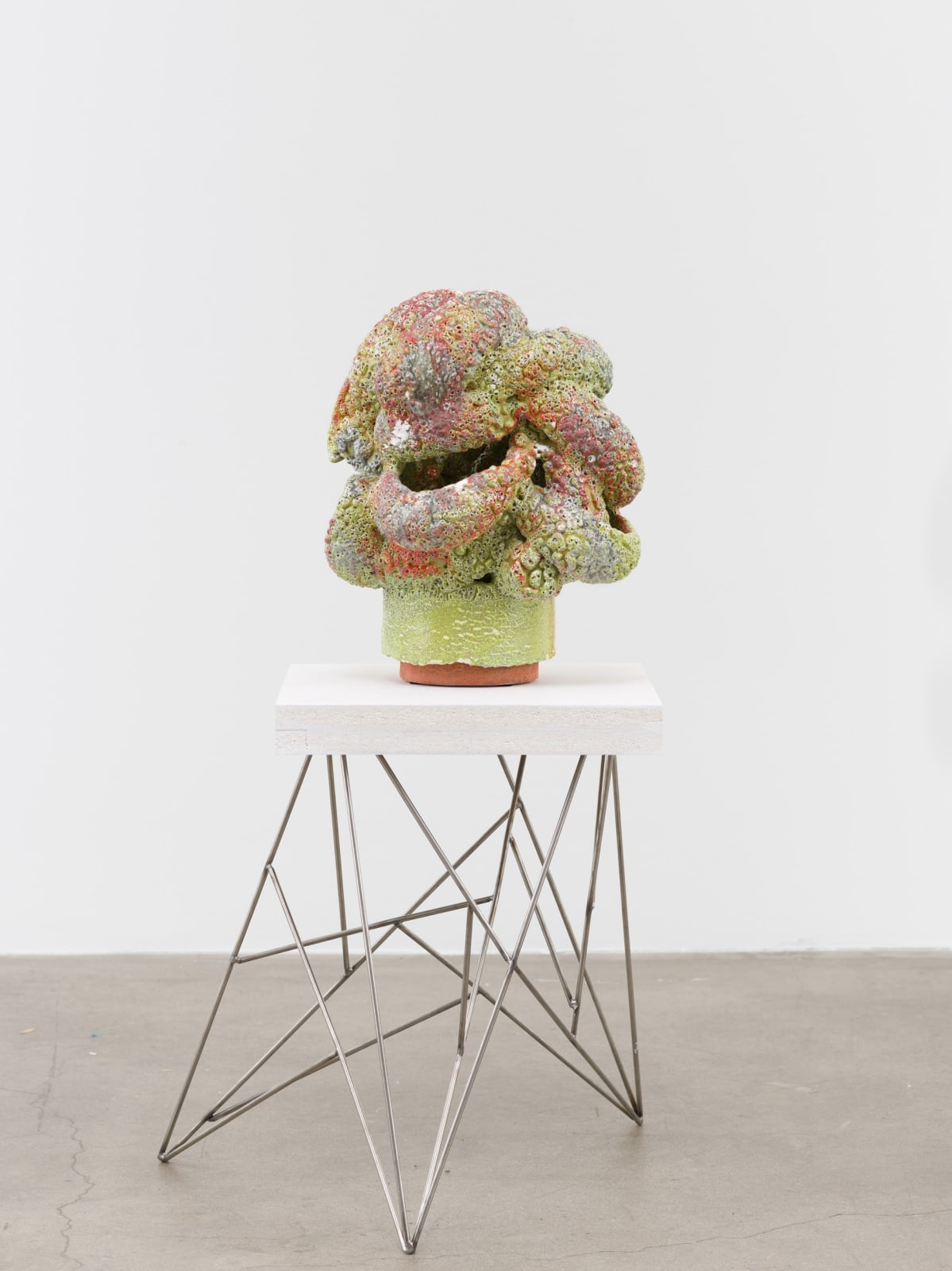 David Hicks, Clipping (Green Bush), 2023