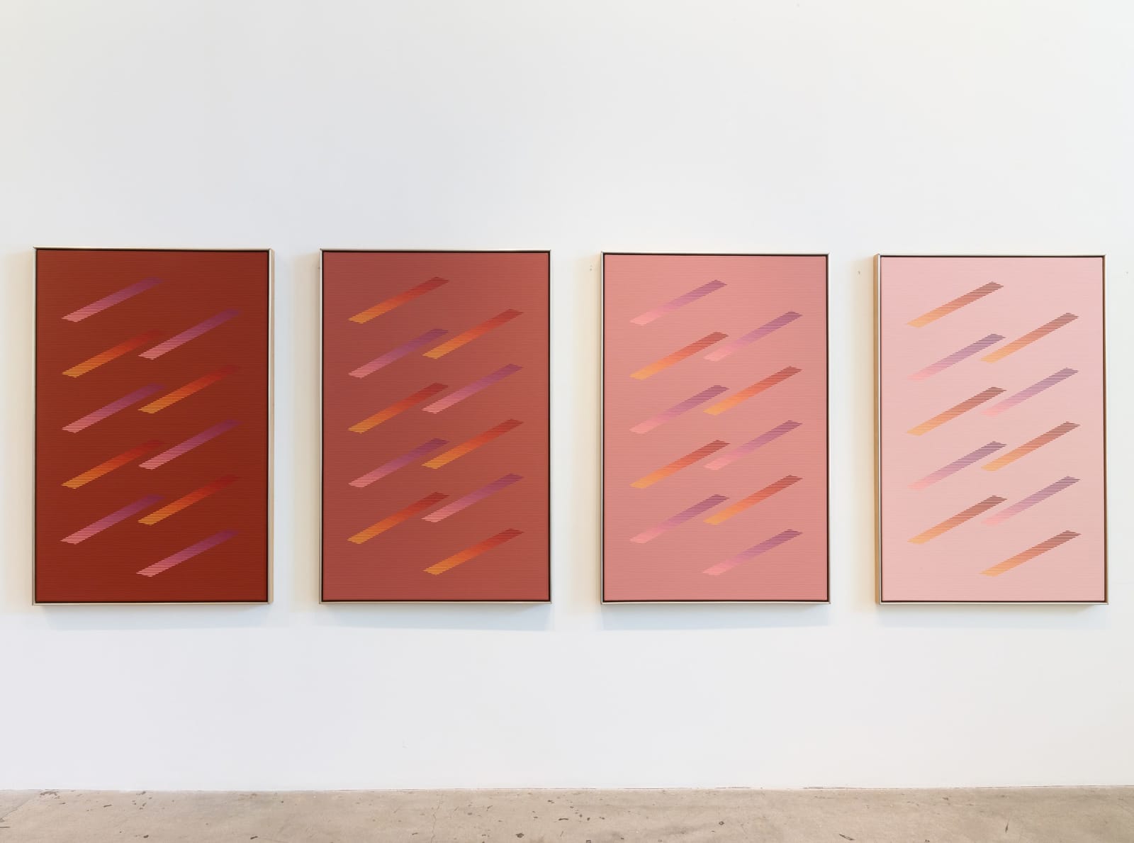 Julian Stanczak, Projecting in Change, 1988