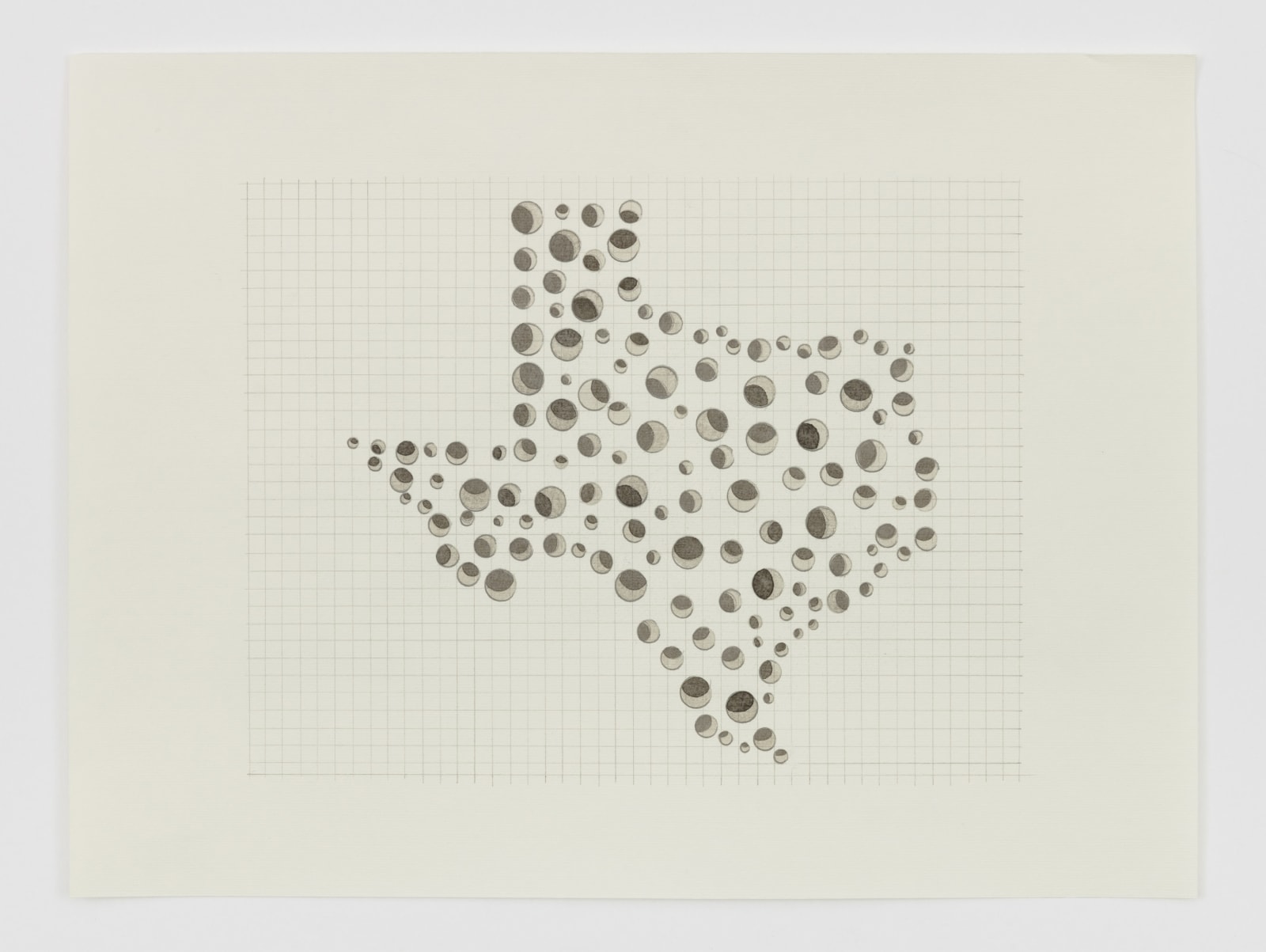 Margaret Griffith, State Drawings (Texas), 2020-2024