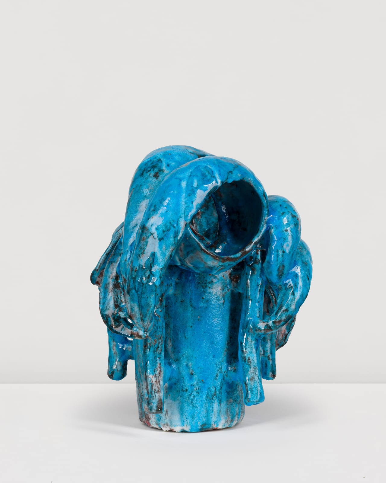David Hicks, Clippings Vase (Water Blue), 2024
