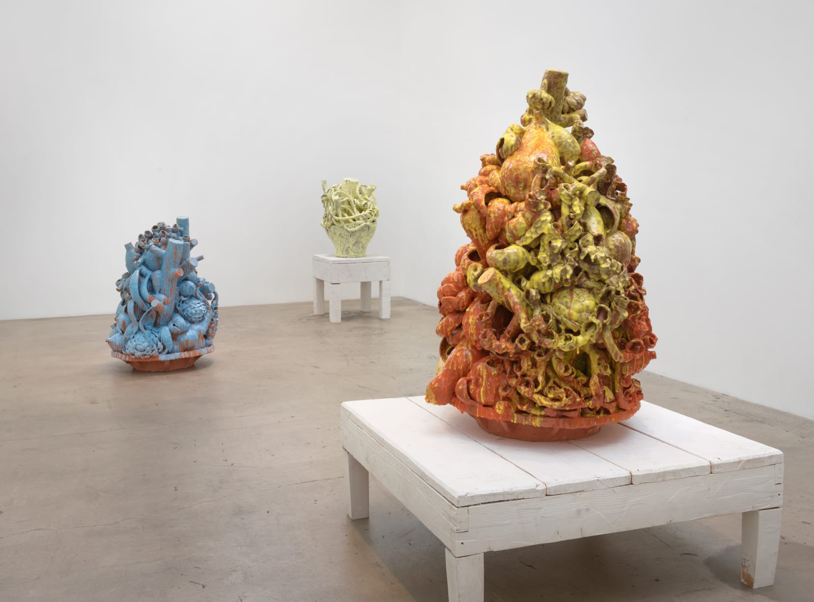 David Hicks, Clipping (lg yellow), 2020