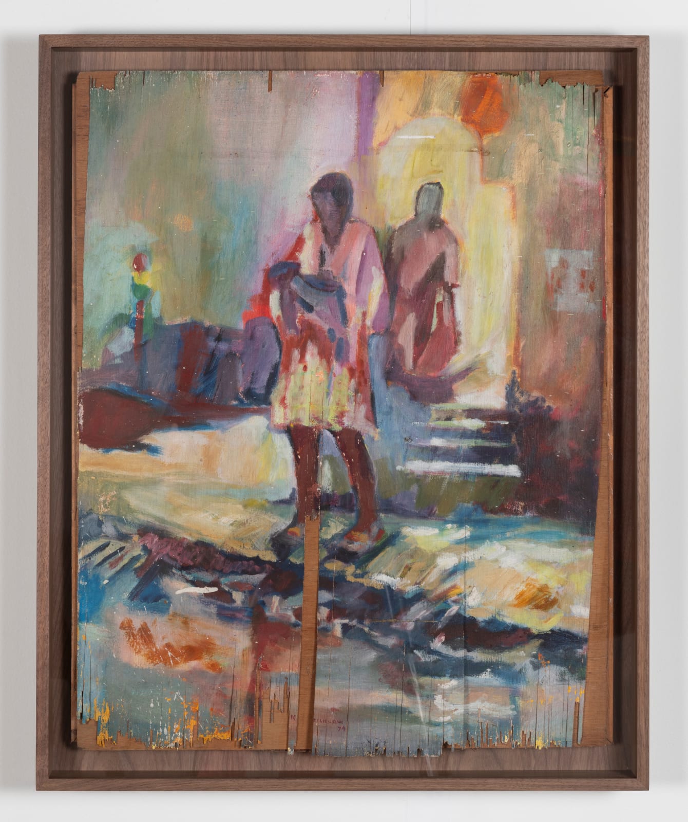 Kenwyn Crichlow, Mother and Child, 1974