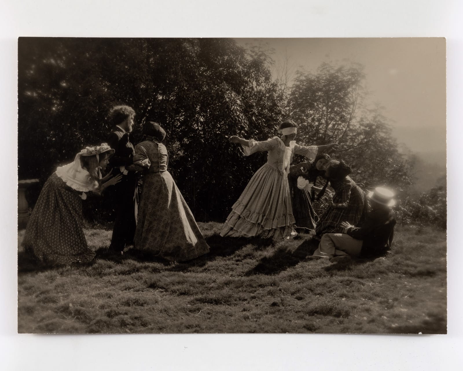 Eleanor Antin, Blind Man’s Bluff (from The Angel of Mercy: Nightingale Family Album), 1977