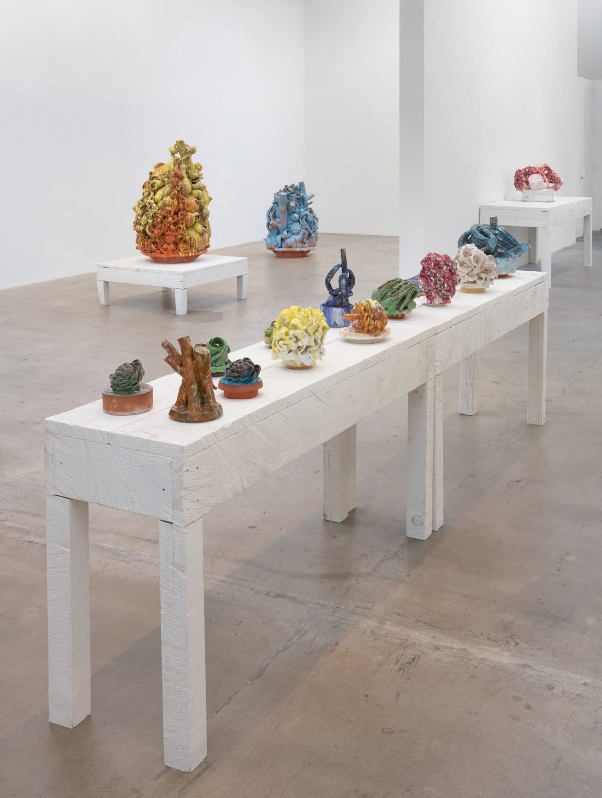 David Hicks, Clipping (Blue Flora), 2020