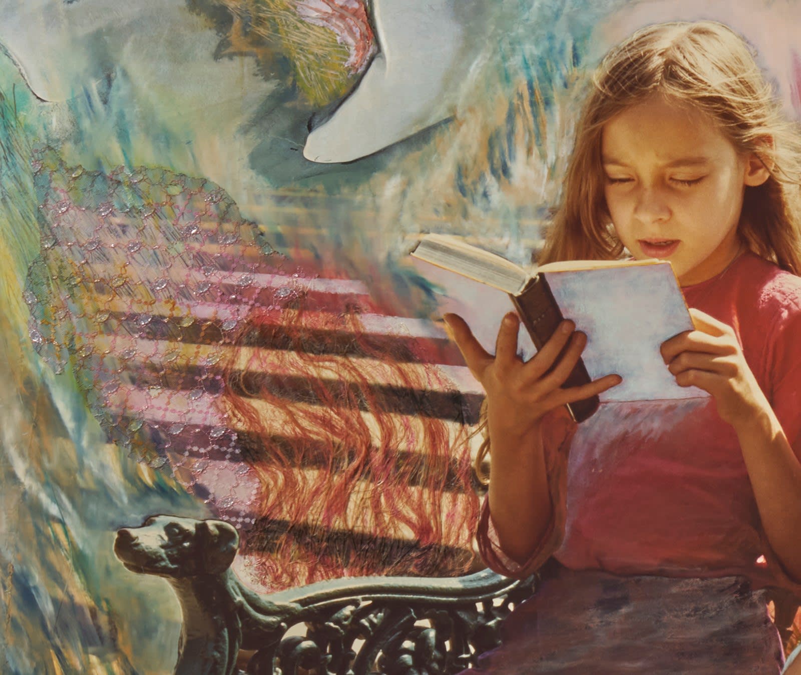Sarah Schumann, The Floating Book (das schwimmende Buch), 1981