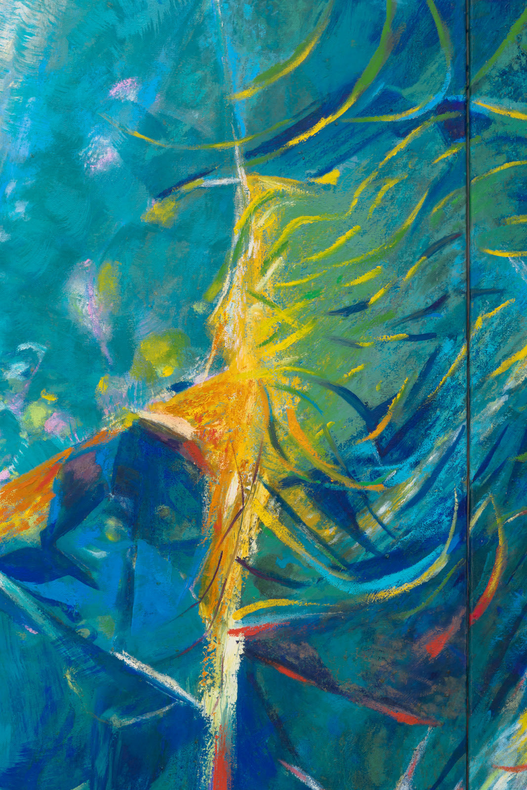 Kenwyn Crichlow, Light Dancing on the Borderline, 2019