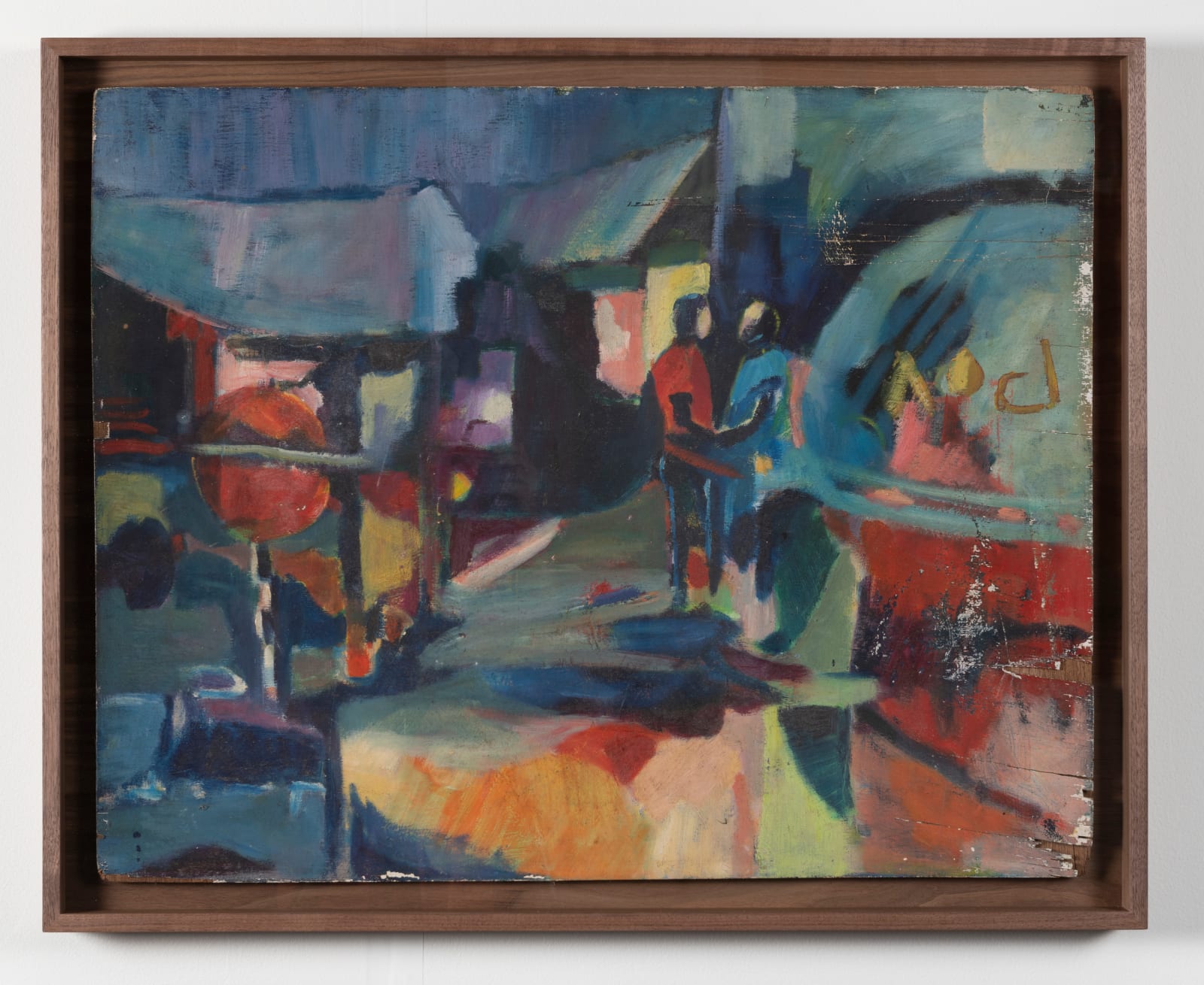 Kenwyn Crichlow, City Scene, 1973