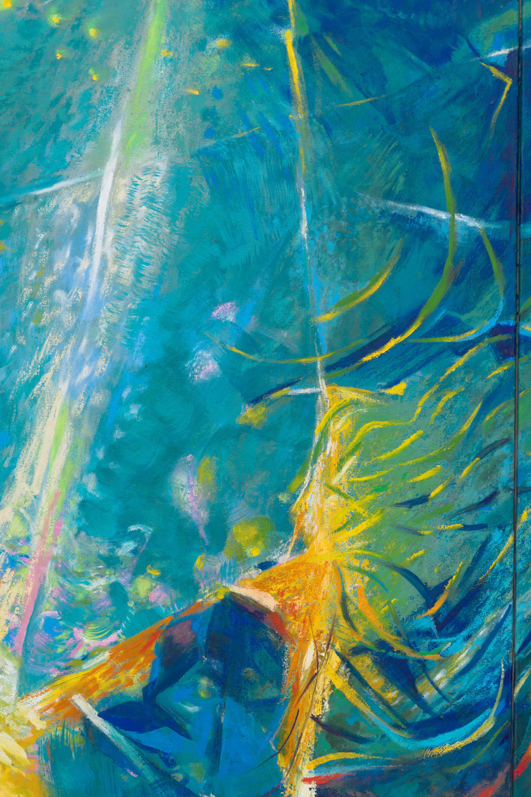 Kenwyn Crichlow, Light Dancing on the Borderline, 2019