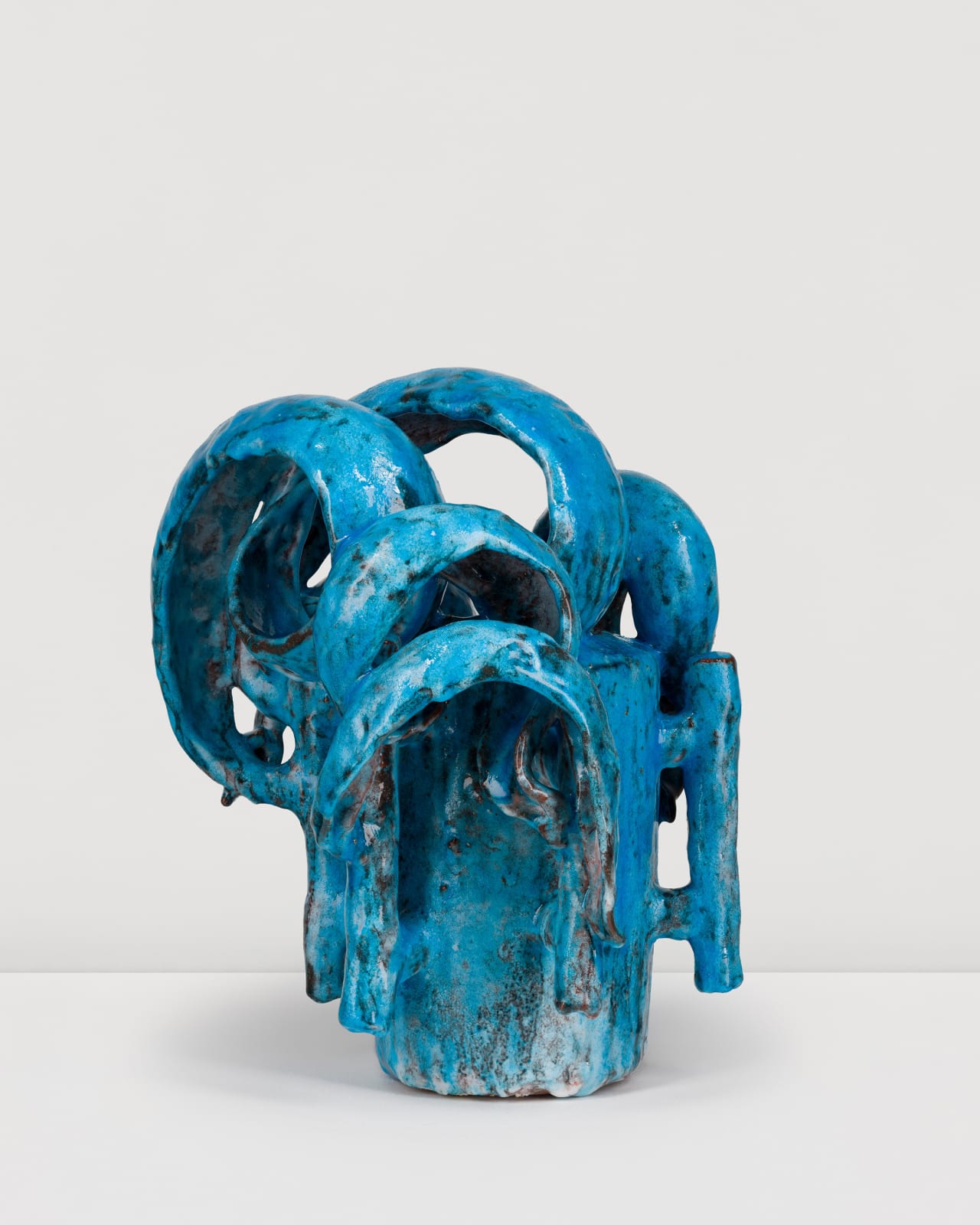 David Hicks, Clippings Vase (Water Blue), 2024