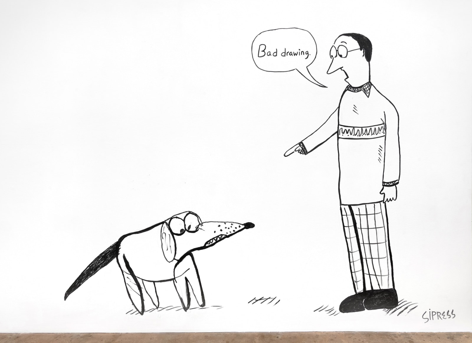 David Sipress, Bad Drawing!, 2024