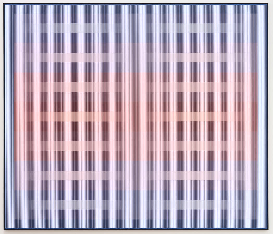 Julian Stanczak, Lavender, 1984-85