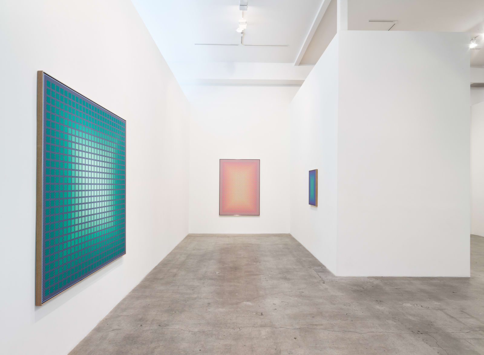 Julian Stanczak, Soft Beat, 1988