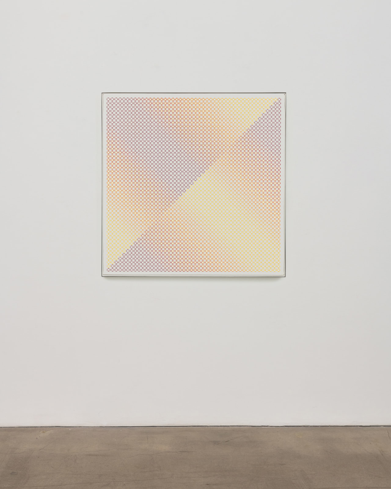 Julian Stanczak, Centered Duality Pale, 1981-82