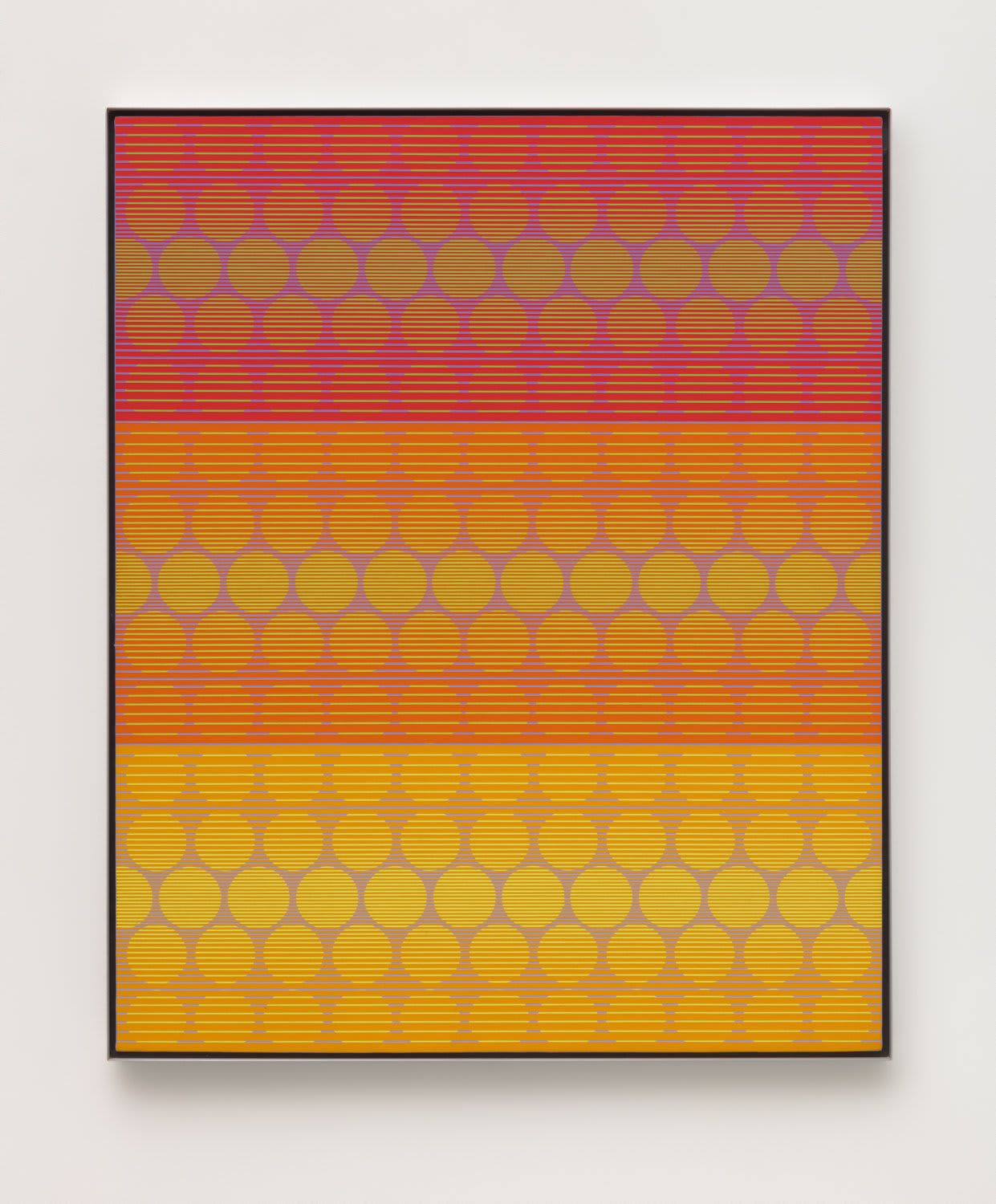Julian Stanczak, Three to Compare, 1971