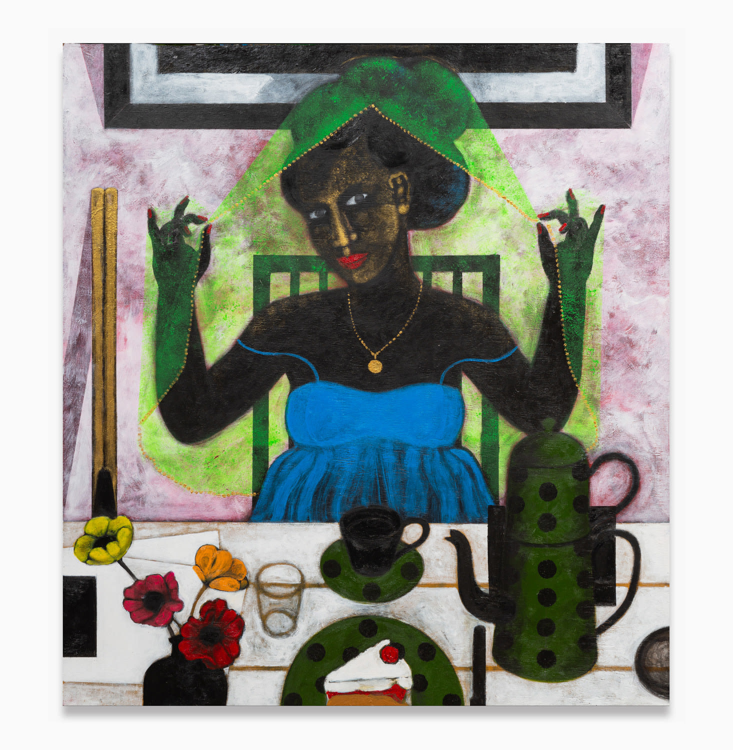Abe Odedina, Maria Bonita (Green Veil), 2023