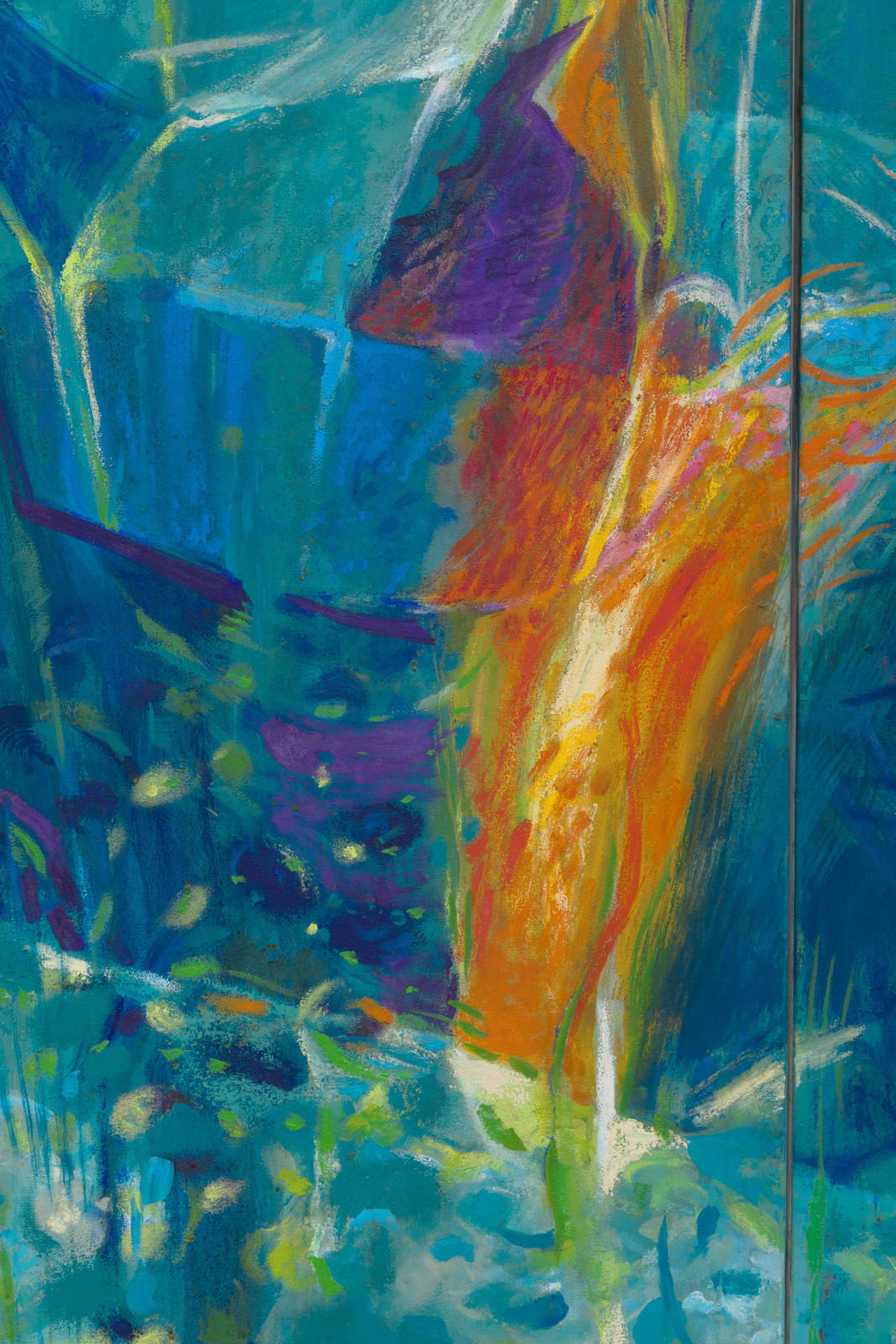 Kenwyn Crichlow, Light Dancing on the Borderline, 2019