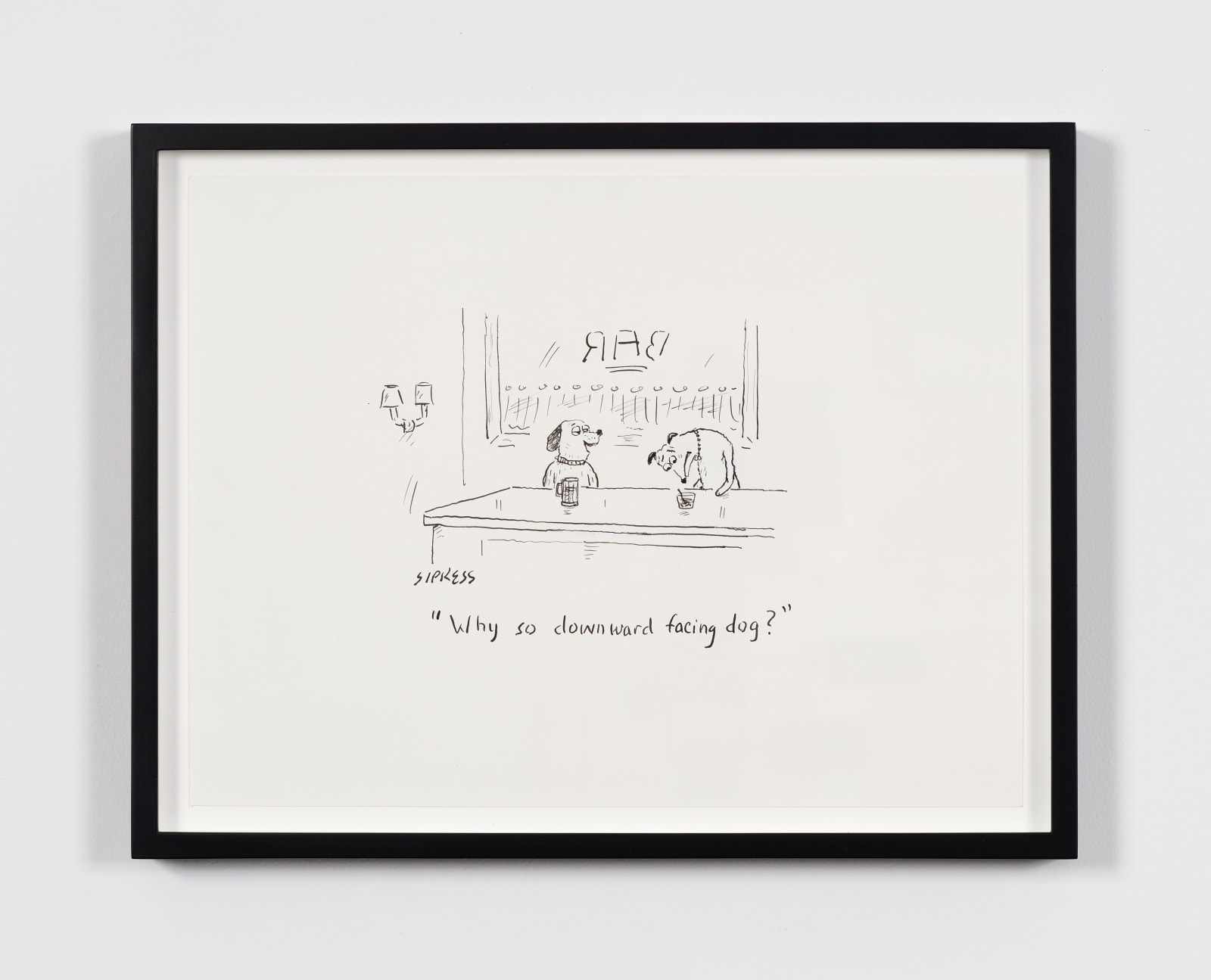 David Sipress, Why So Downward Facing, Dog?, 2014