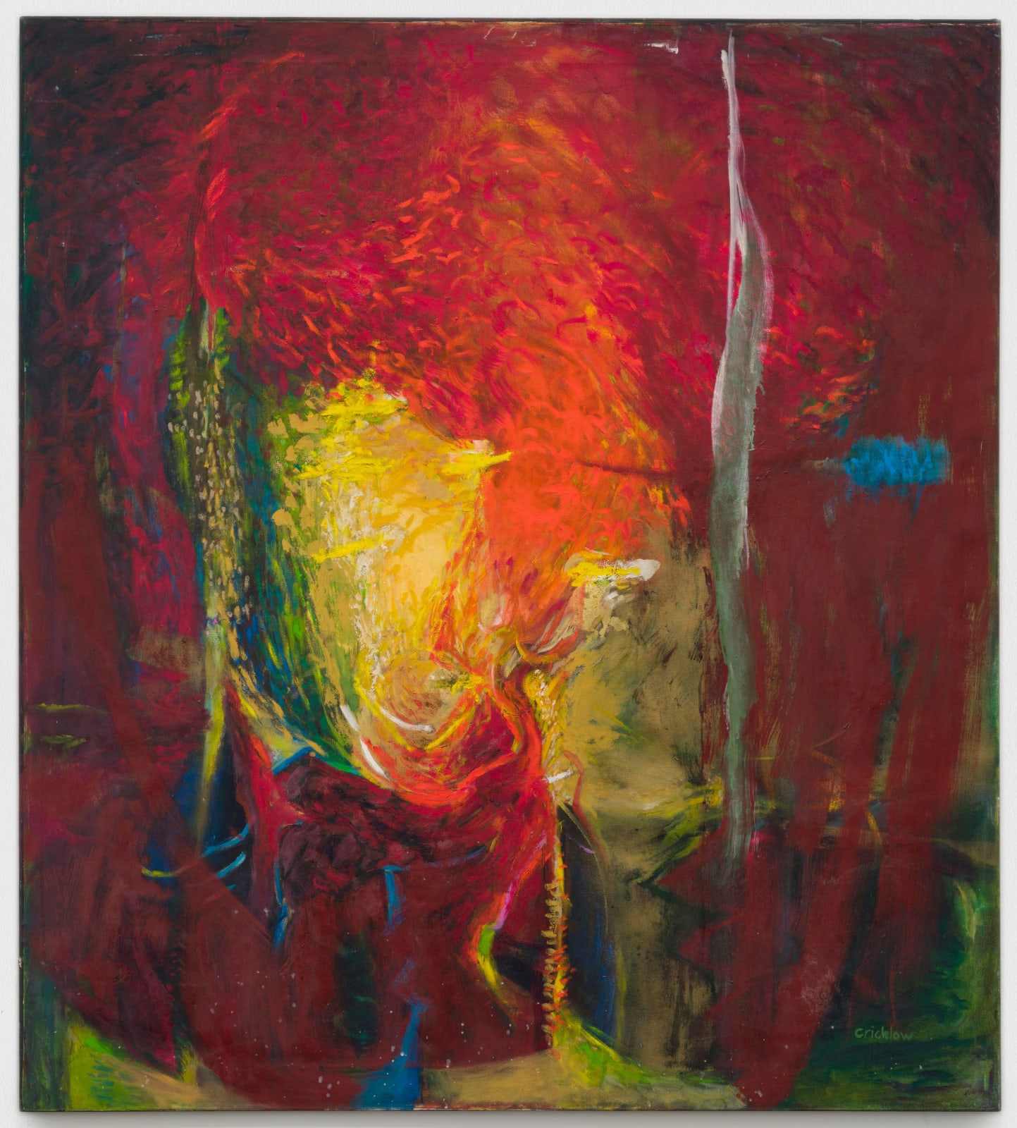 Kenwyn Crichlow, Rainbow Between Shapes, 2003