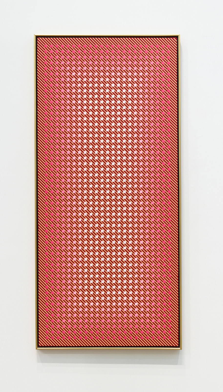 Julian Stanczak, Diagonal Dependence, 1985