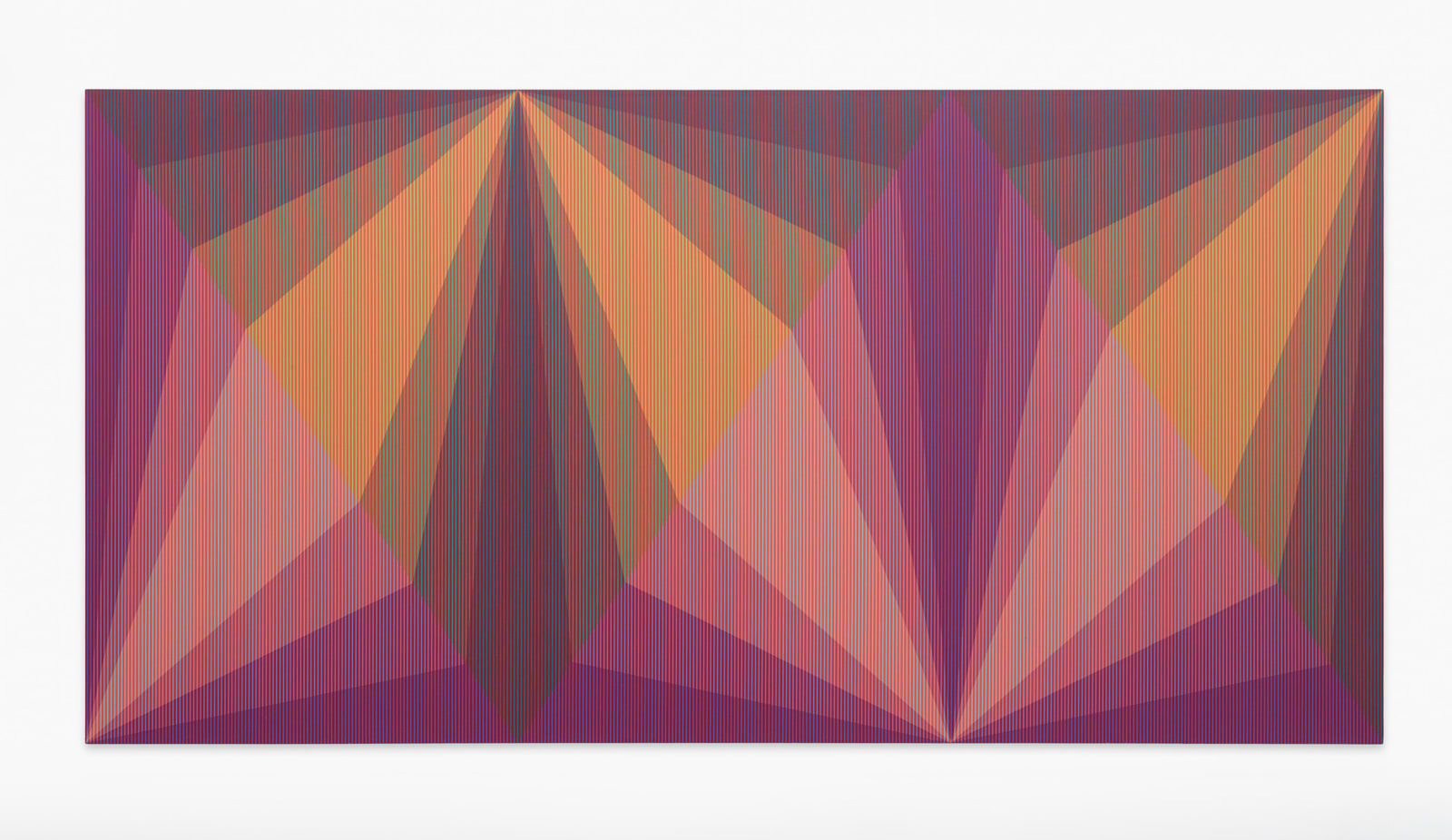 Julian Stanczak, Duality in System, 1982