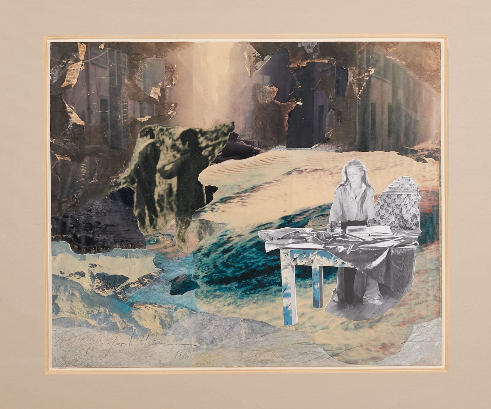 Sarah Schumann, Chasing a thunderstorm in West Texas, early June 1965 (auf der Spur eines Gewittersturmes in West Texas, Anfang Juni 1965.), 1980