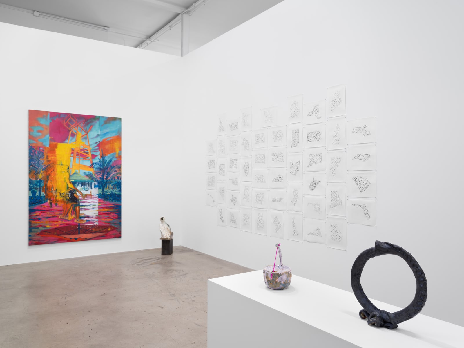 Margaret Griffith, State Drawings (Vermont), 2020-2024