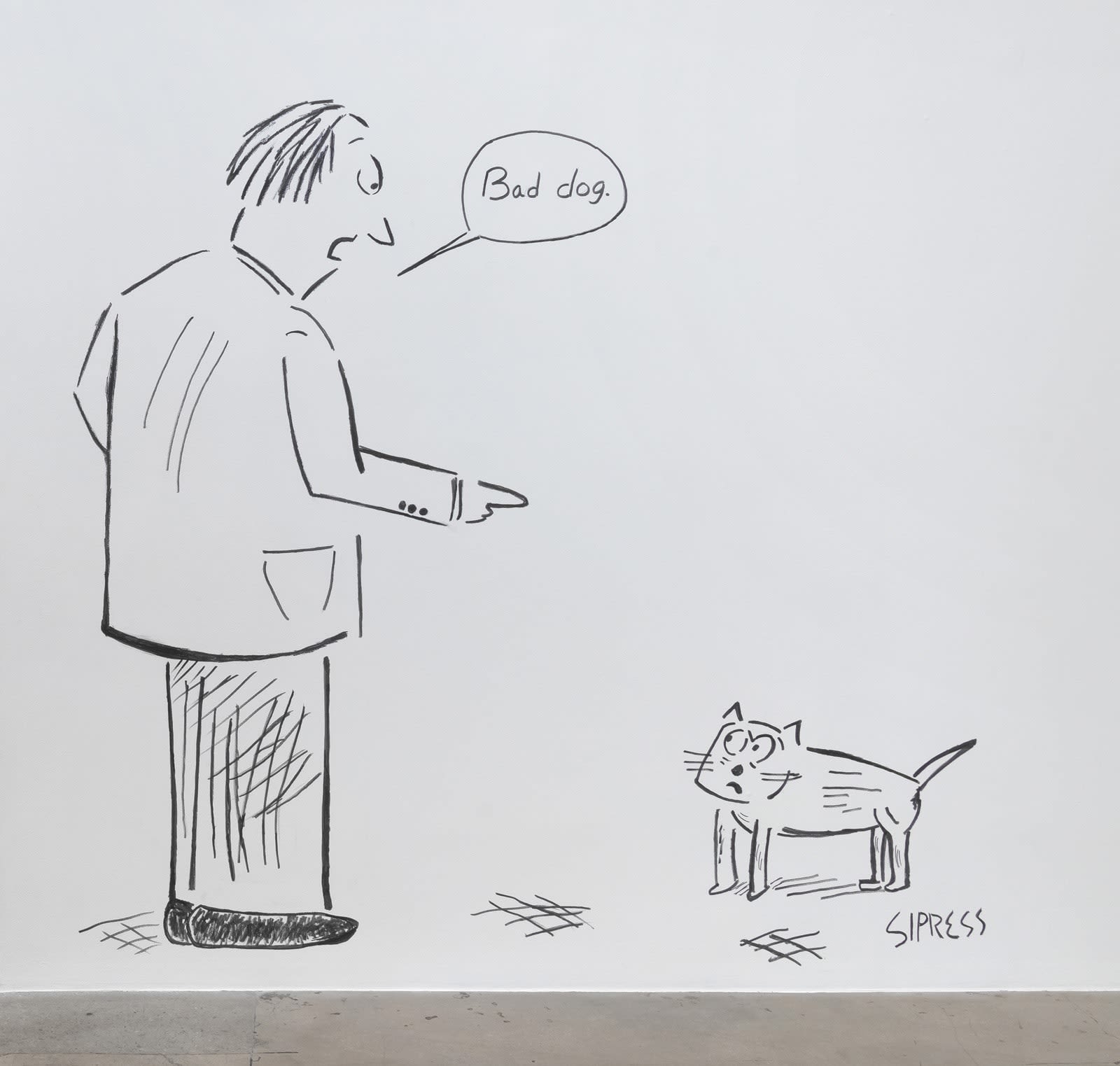 David Sipress, Bad Dog!, 2024