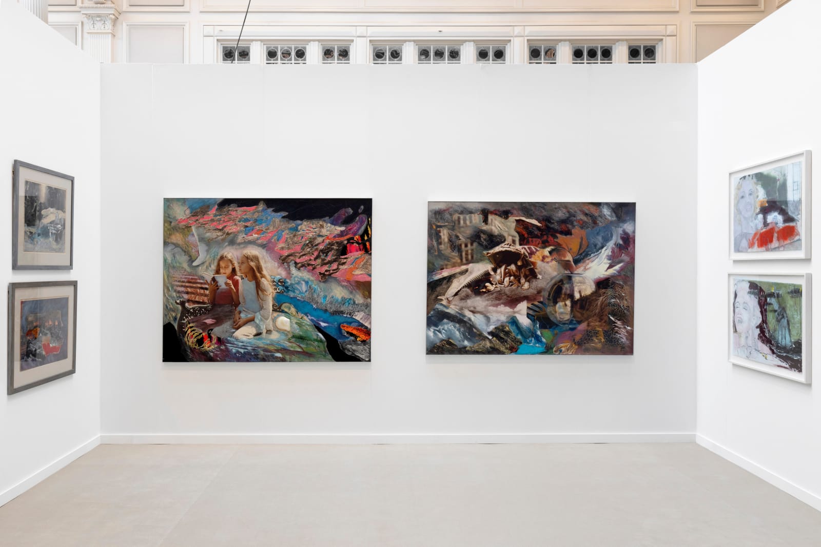 Sarah Schumann, Convex Reflection over the Sea and Death in the Alps (Konvexspiegelung über dem Meer und dem Tod in den Alpen), 1982