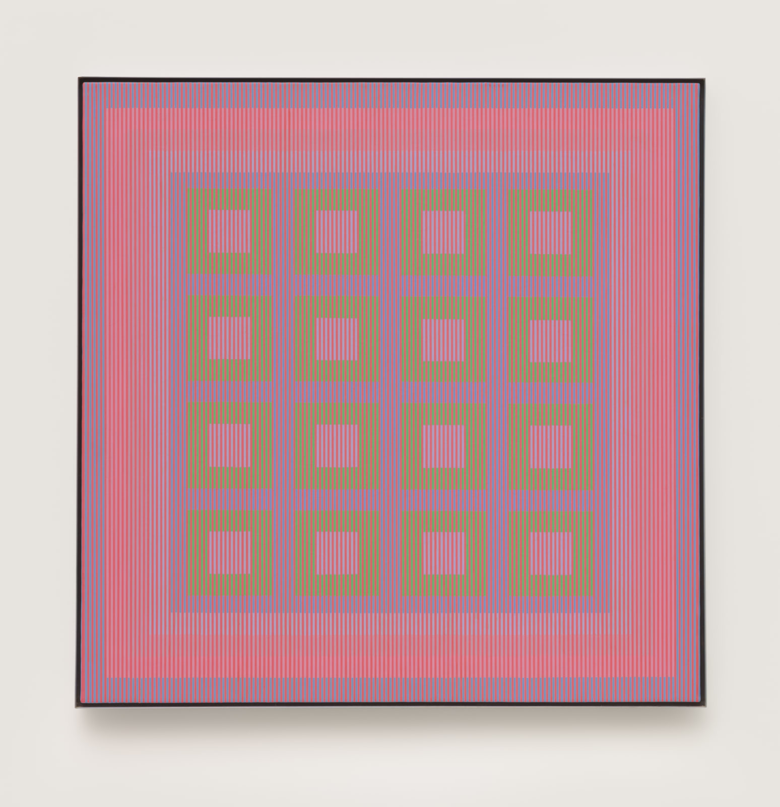 Julian Stanczak, Clenched Closure, 1971