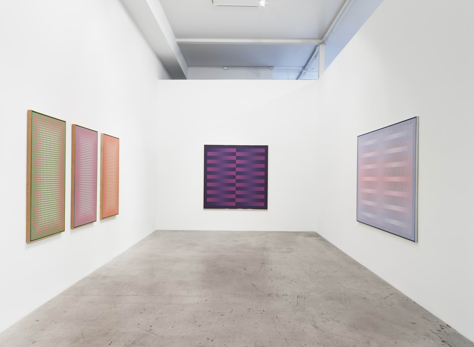 Julian Stanczak, Lavender, 1984-85