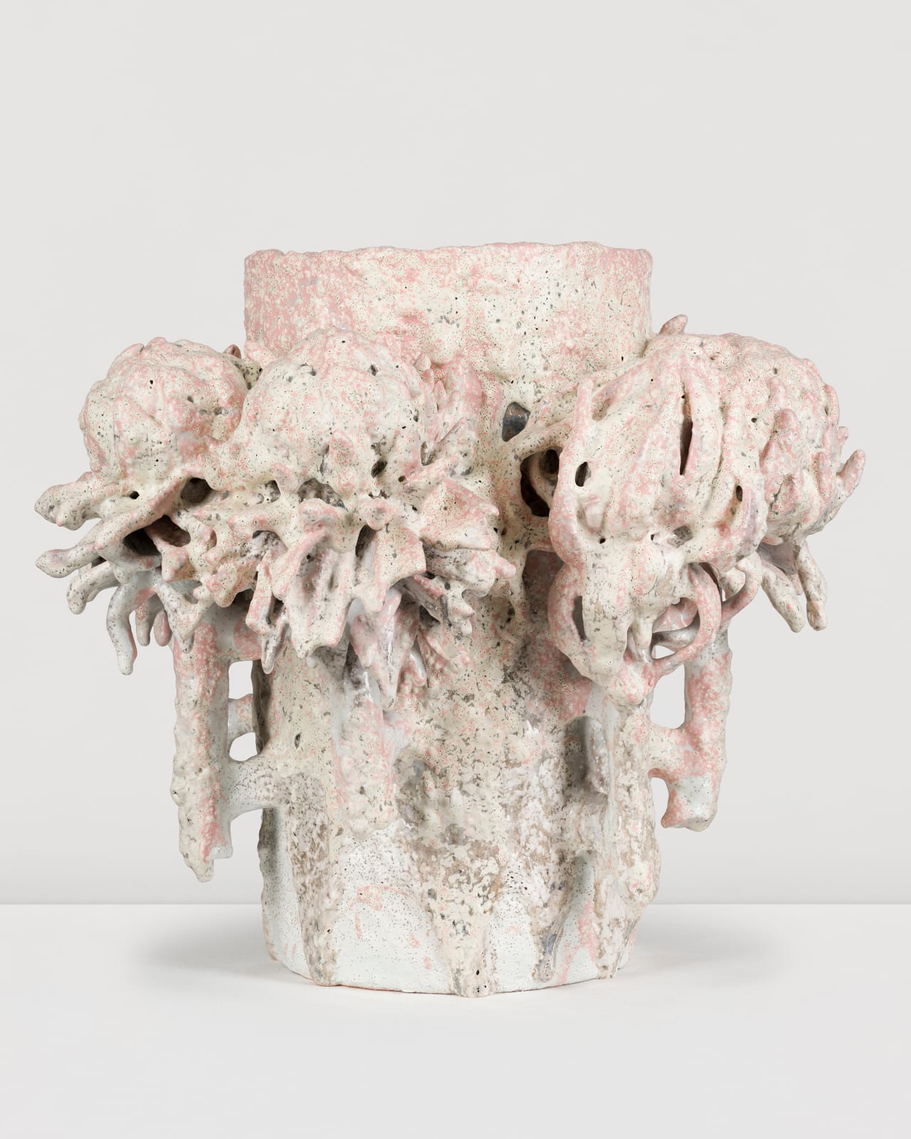 David Hicks, Clippings Vase (Pink Flowers), 2024