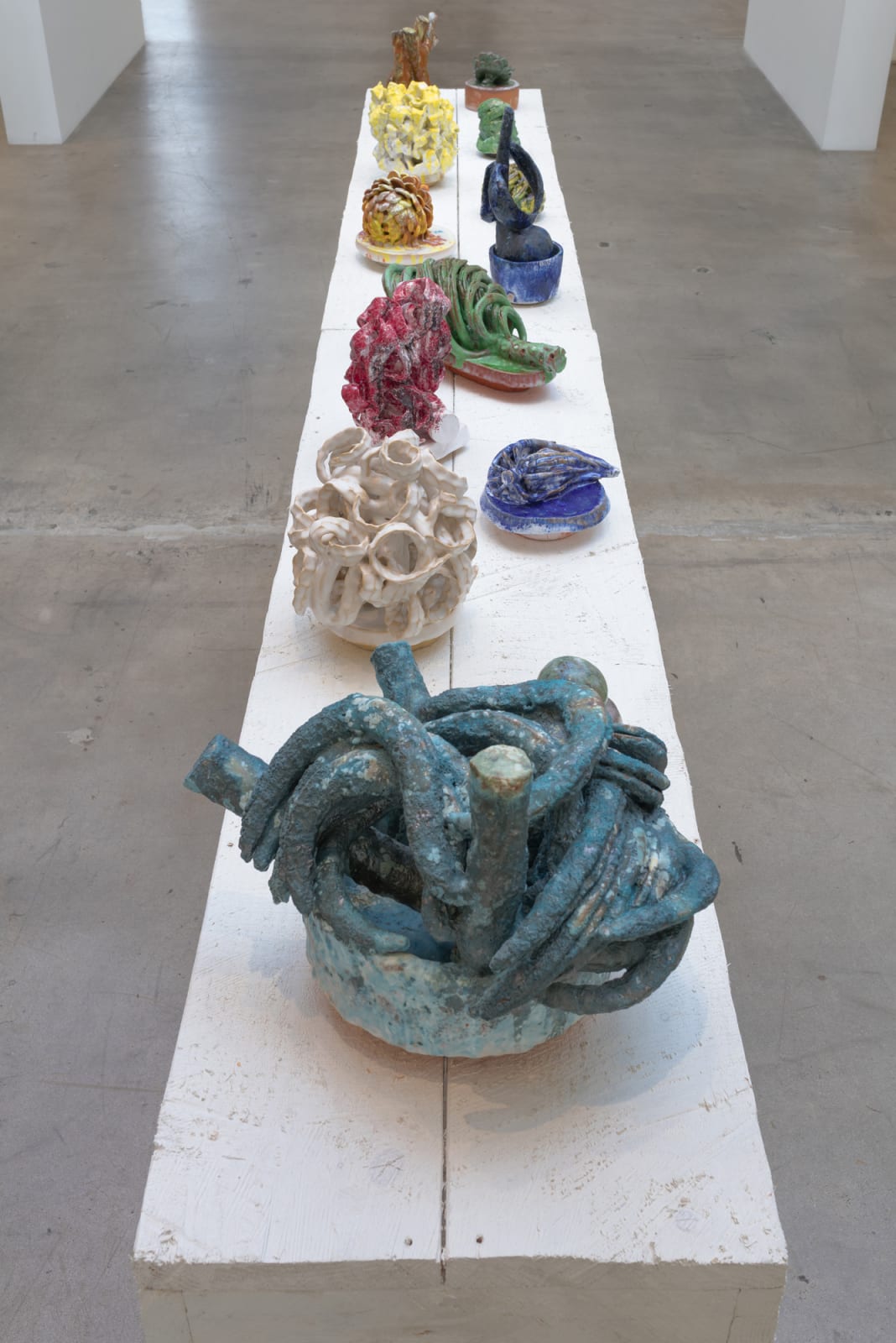 David Hicks, Clipping (White Vines), 2020