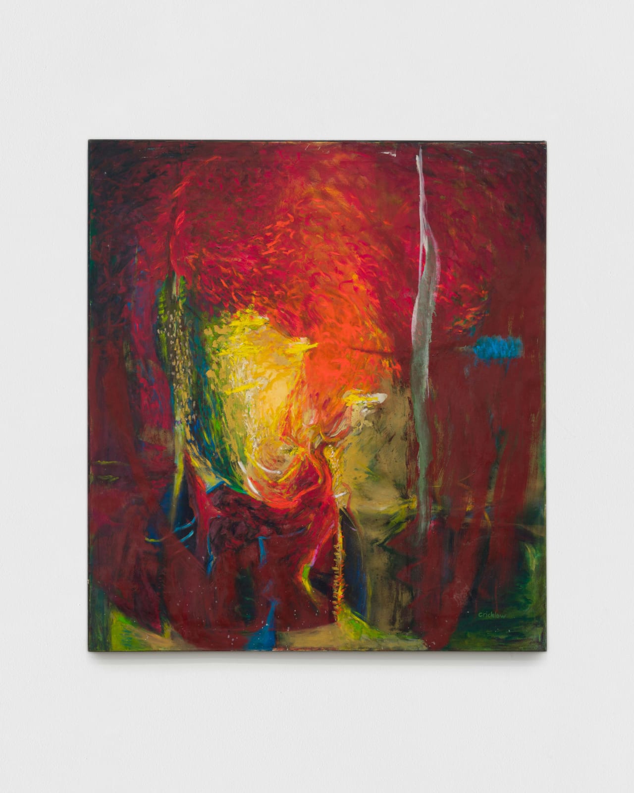 Kenwyn Crichlow, Rainbow Between Shapes, 2003