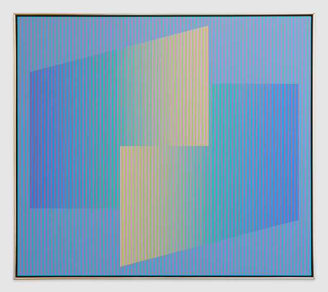 Julian Stanczak, Meeting, 1987